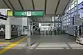 The ticket barriers in March 2017