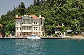 Hacı Ahmet Bey Yalısı in Kanlıca on the Bosphorus.