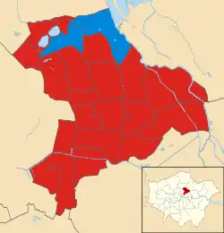 2018 results map