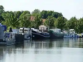 The moorings in Bissert