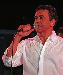 Haim Moshe at the Independence Day concert in Eilat on 6 May 2003