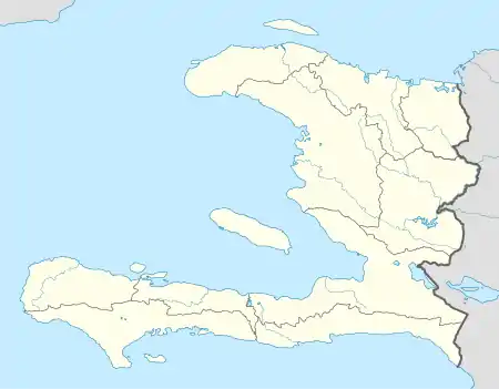 Zanglais is located in Haiti