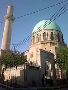 Haji Sultan Ali Mosque. Salatin Asgarova Street, 75 (built in 1910). Architect Józef Płoszko