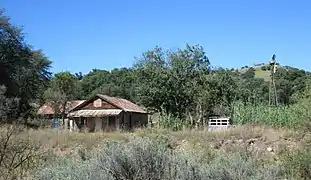 The Hale Ranch House on the road to San Rafael Valley.