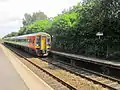 An EMT Class 158 heading towards Liverpool.