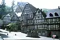 Half-timbered houses, Miltenberg im Odenwald, Germany