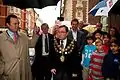 Lord Mayor Cllr Alan Bradley launches W1W Street Tree Planting campaign on Hallam Street W1