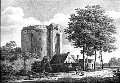 The Halle Gate in 1823