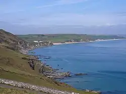 From Start Point looking towards Hallsands and Beesands