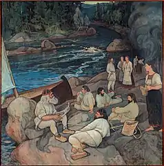 Väinämöinen's Play, Pekka Halonen, 1897