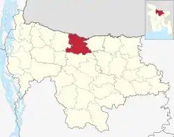 Location of Haluaghat