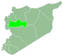 Hama Governorate within Syria