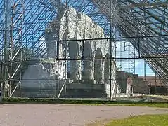 Cathedral Ruins in Hamar (about 1152), under protection