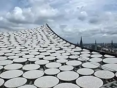 Detail of the roof construction