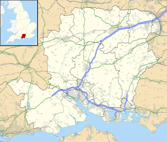 Hook is located in Hampshire