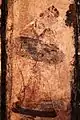 Mural painting of a male figure, discovered in a Western Han dynasty (206 B.C. – 8 A.D.) tomb in Chin-hsiang County