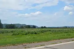 Fields along State Route 7