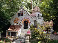The Hansel and Gretel cottage at the Efteling theme park, the Netherlands