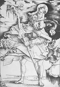 Saint Christopher, by Hans Baldung Grien, c. 1520