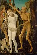 The Three Ages of Woman and Death (1510), by Hans Baldung, Kunsthistorisches Museum, Vienna.