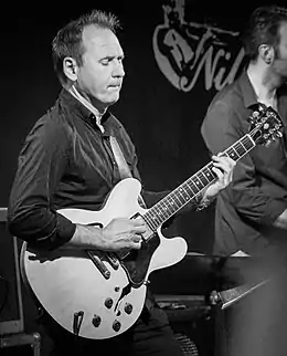 Hans Mathisen performing in Oslo in 2017