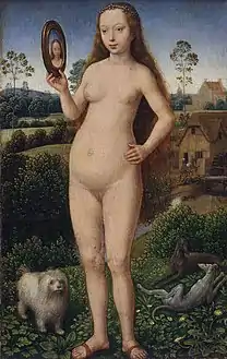 Vanity (1485), by Hans Memling, Museum of Fine Arts of Strasbourg.