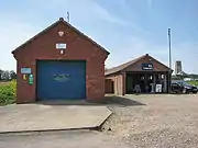 Happisburgh's lifeboat station and Royal National Lifeboat Institution shop