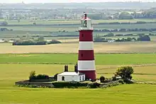 The lighthouse at Happisburgh