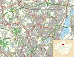 Coppetts Wood Hospital is located in London Borough of Haringey