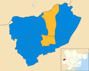 2008 results map