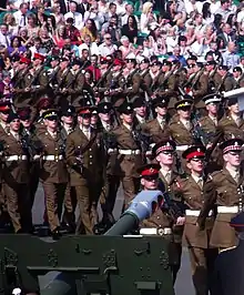 Photograph of Army Foundation College passing-out parade