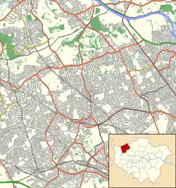 Queen's Head is located in London Borough of Harrow