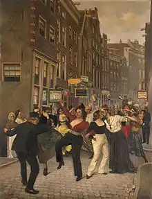 Johan Coenraad Braakensiek (1926): Hartjesdag, Amsterdam Museum