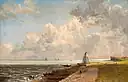 Painting of the old Low Lighthouse by John Constable c.1820.