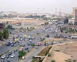 A view of Gulshan-e-Iqbal, Karachi