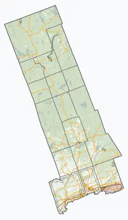 Bow Lake is located in Hastings County