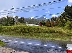 Rainy day in Sector María Jiménez in Hato Nuevo