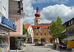 Main square in Anger