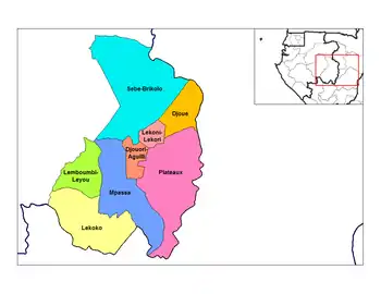 Sebe-Brikolo Department in the region