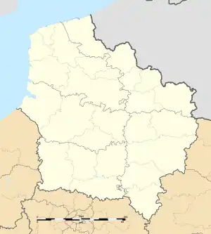 Avesnes-le-Sec is located in Hauts-de-France