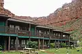 Guest rooms at Havasupai Lodge