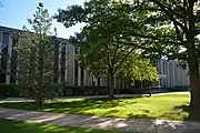 Hayes-Healy Hall, the home of the department of Mathematics and the O’Meara Mathematics Library.