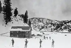 Frank Jay Haynes Winter Tour, 1887 at Yanceys