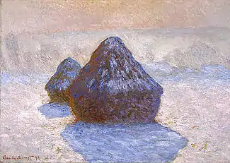 Haystacks (Claude Monet, 1891)