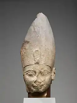A fragmentary statue of Ahmose I, Metropolitan Museum of Art