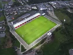 Healy Park from the air