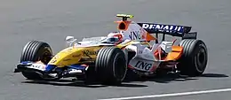 Renault, the defending Constructors' Champion, placed third in the Constructors' Championship with the Renault R27