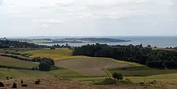 Begtrup Cove and the peninsula of Helgenæs