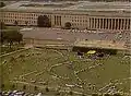 The Ribbon forms at the Pentagon