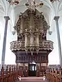 1630 organ case with original pipes